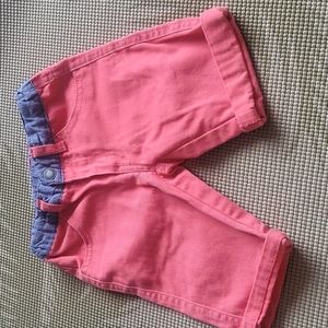 Red with blue trim shorts (Patriotic)